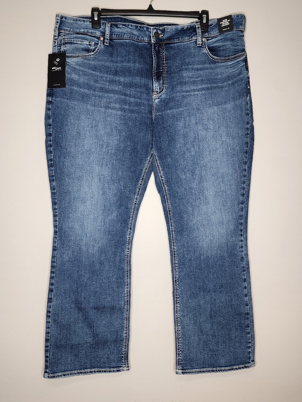 Silver Elyse Slim Boot Jeans